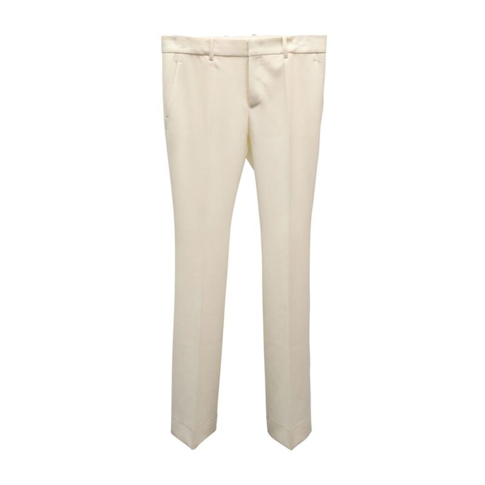 Gucci Tailored Pants in Ivory Wool